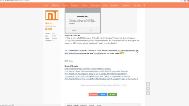MIUI 8 GLOBAL BETA 6.12.15 | CHANGELOG | ОБНОВЛЕНИЕ ДО CYANOGENMOD 14.1 смотреть онлайн