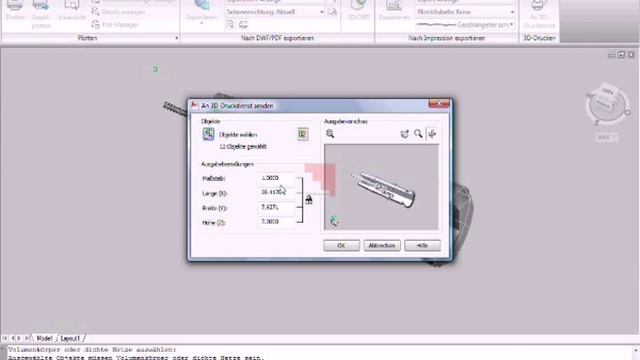 AutoCAD 2010 3D Drucken смотреть онлайн