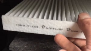 Митсубиши ASX замена салонного фильтра!!!