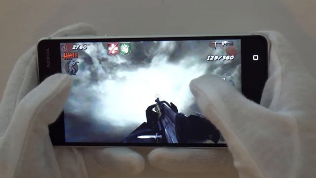 CALL OF DUTY ZOMBIES ON NOKIA PHONE CHALLENGE! смотреть онлайн