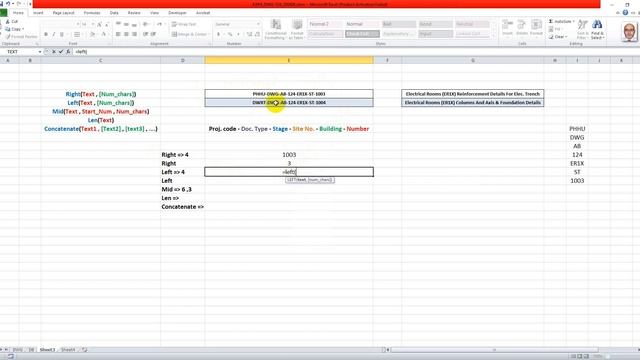 (4) Reduce time & increase accuracy using ( RIGHT - LEFT - LEN - MID - CONCATENATE - & ) смотреть онлайн