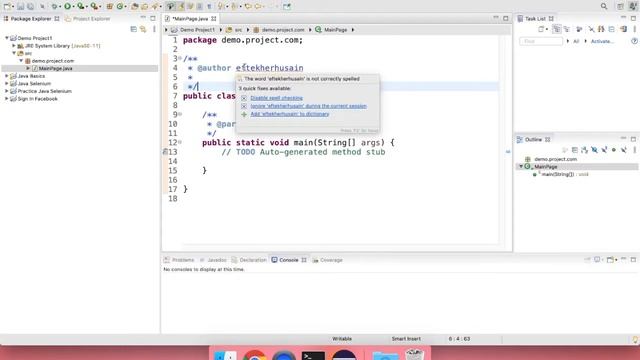Creating Your First Java Eclipse Project смотреть онлайн