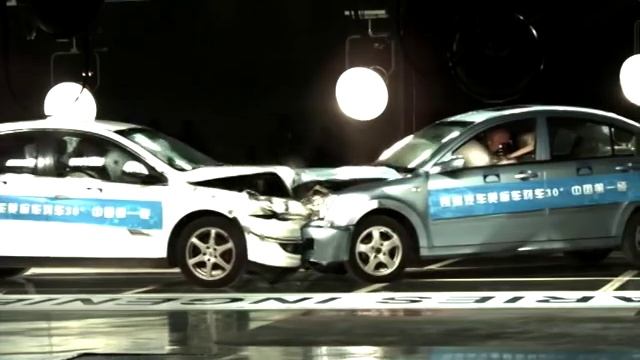 CHERY TENGO - successful crash test again! смотреть онлайн
