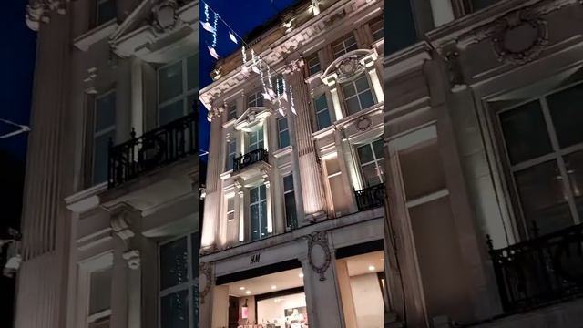 Скорее смотри❗️✨️Огни на Оксфорд-стрит в Лондоне, 2 ноября 2022‼️ смотреть онлайн