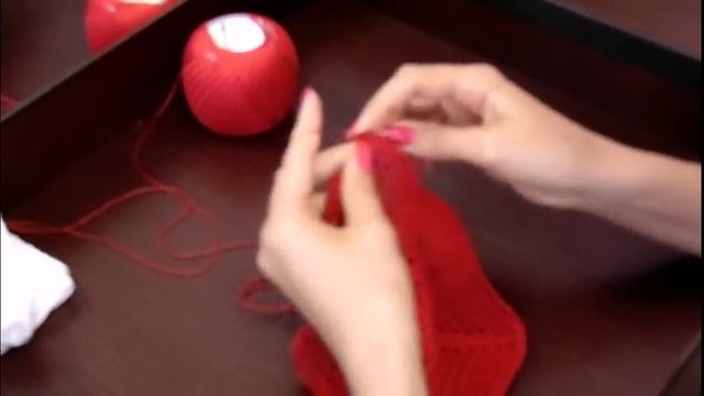 Урок. Как связать детскую летнюю шапочку сеточкой. смотреть онлайн