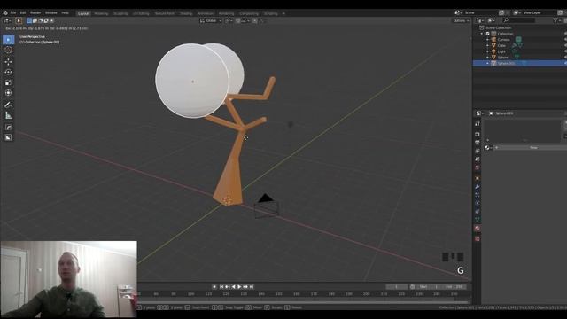 Создание Дерева в Blender | Low Poly Дерево в Blender | Blender Дерево смотреть онлайн