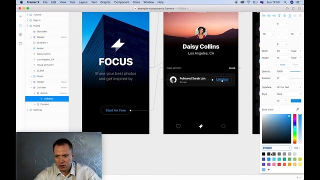 Framer X мини обзор революционного продукта для прототипирования смотреть онлайн
