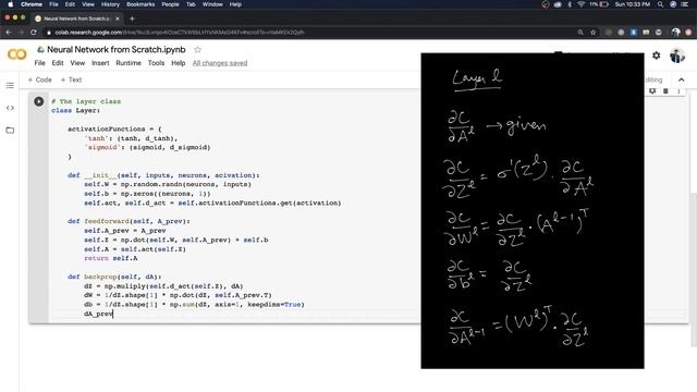 Building a Neural Network from Scratch in Python - Neural Networks from Scratch Part 3 смотреть онлайн