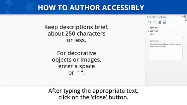 AED CoP: Microsoft Word - Create Accessible Images & Other Objects смотреть онлайн
