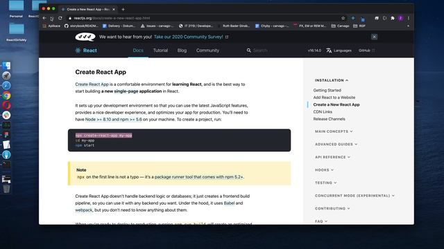 Create-react-app for Mac смотреть онлайн