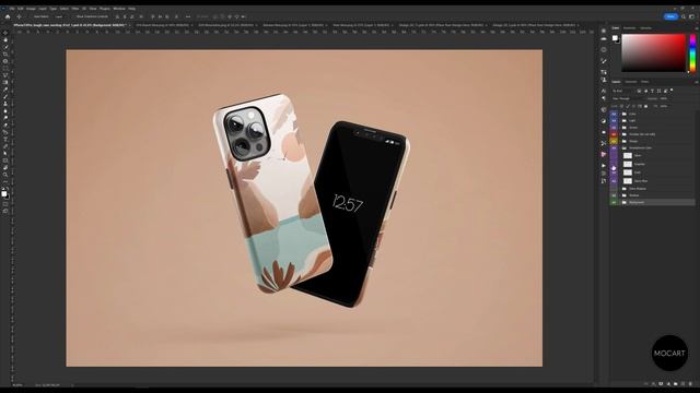 Iphone 13Pro case mockup instruction by Mocart смотреть онлайн