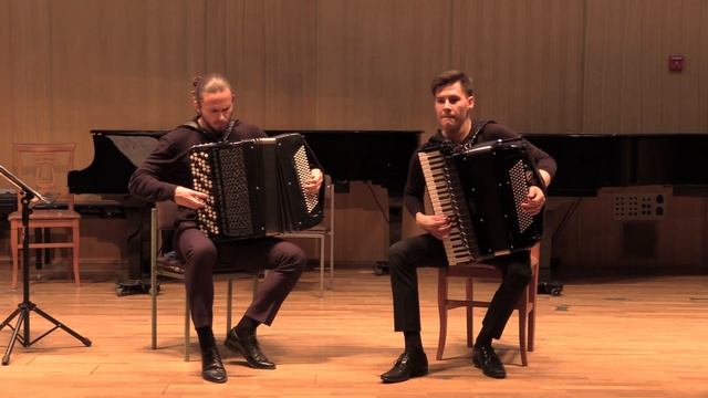 Halffter Gypsy dance. Альфтер Цыганский танец Дуэт Сергей Павин (баян) Евгений Волчек (аккордеон) смотреть онлайн
