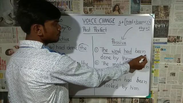 Voice Change in Past Perfect Tense || UjjwalArs смотреть онлайн