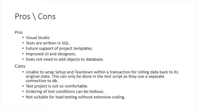 Brown Bag - MSSQL Unit Testing смотреть онлайн