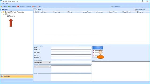 Batch Export Microsoft Outlook Contacts into vCard / PDF/ PST etc смотреть онлайн