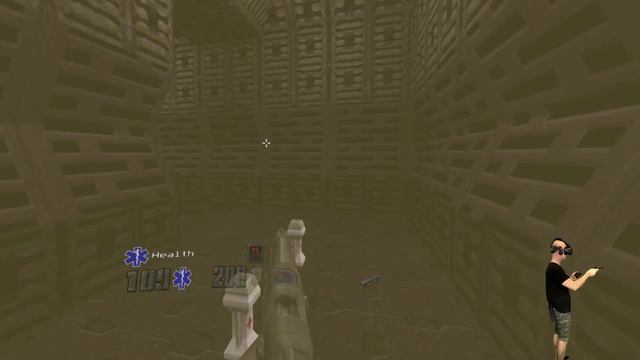 QUAKE II VR + HD TEXTURE PACK & ENHANCED WEAPONS COMPARISON | Quake 2 VIRTUAL REALITY MOD Gameplay смотреть онлайн