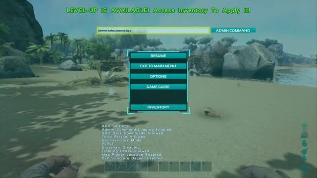 ARK: HOW TO SPAWN IN SUPER TURKEYS AND TAME! - TURKEY TRIAL 2! смотреть онлайн