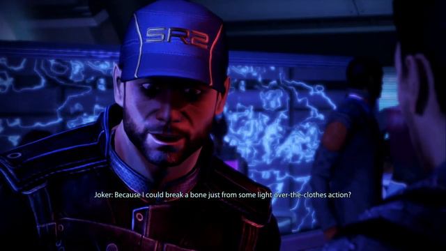 mass effect 3 joker loves edi wtf robot and human? смотреть онлайн