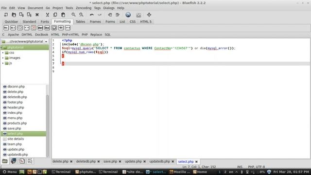 PHP Tutorial- Part IX - Tamil - Select Row in Database смотреть онлайн