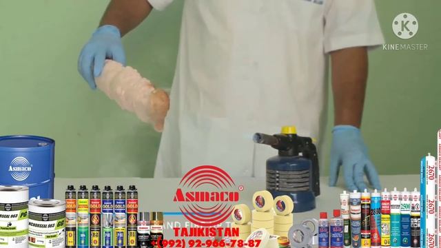 Огнеупорная Монтажная пена. смотреть онлайн