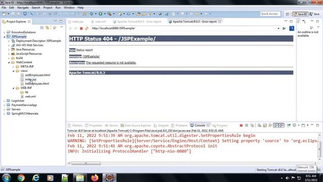 http status 404 error not found in jsp file and folder Solved смотреть онлайн
