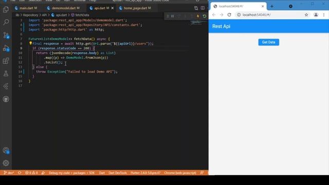 Flutter HTTP Request and Mock API - Processing API Request and Response Data | Part-3 смотреть онлайн