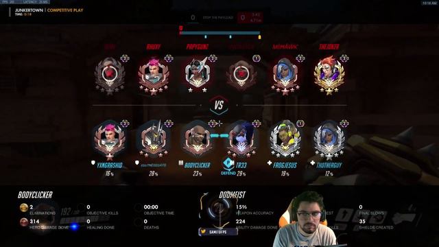 HOW TO HARD CARRY AS DOOMFIST IN SEASON 18! Samito Overwatch Top 500 Doomfist смотреть онлайн