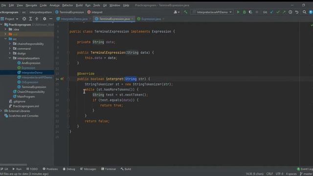 Java Behavioral Design Pattern - Interpreter Pattern смотреть онлайн