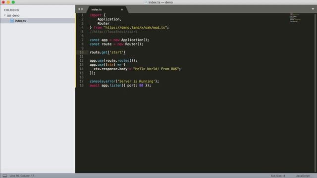 #8 routing فى deno باستخدام OAK смотреть онлайн