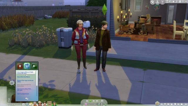 How to Make a Science Baby - The Sims 4 смотреть онлайн