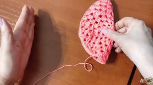 Летняя шляпа крючком. Шляпка для начинающих.