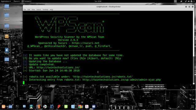 Striker - Website Vulnerability Scanner