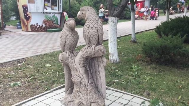 Колесо обозрения, гуляем в парке Фрунзе. Новороссийск. смотреть онлайн