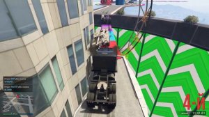 СТОЛКНУЛ АБСОЛЮТНО ВСЕХ! УГАРНАЯ СТЕНКА НА СТЕНКУ! (ГОНКИ ГТА 5 ОНЛАЙН)