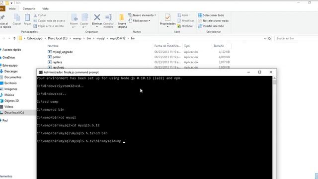 mysqldump, exportar base de datos de mysql смотреть онлайн