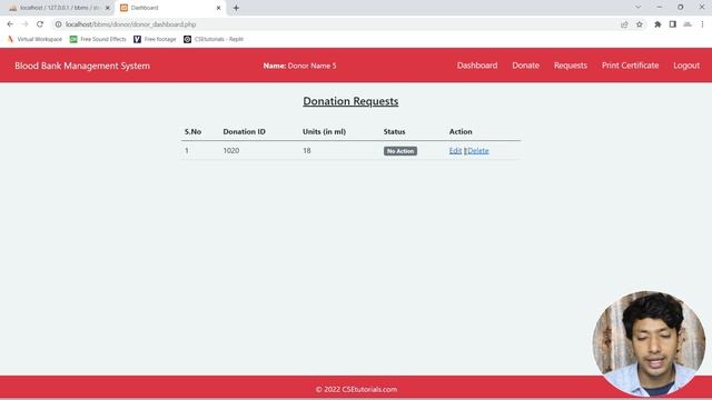 Blood Bank Management System Project in PHP and MySQL With Source code || PHP Projects смотреть онлайн