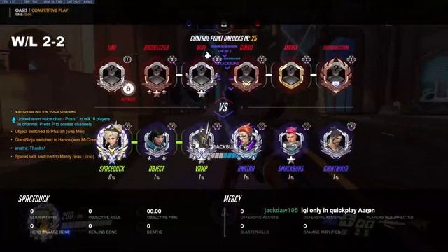 Overwatch Competitive Live смотреть онлайн
