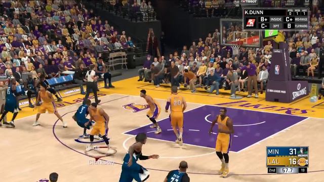 NBA 2K17 Full Gameplay 5v5 Timberwolves vs Lakers! 4 Quarters смотреть онлайн