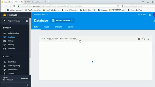 Firebase Database Simple Tutorial - Android - add value listner смотреть онлайн