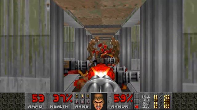 [Final DOOM] TNT Map 09 "Stronghold" UV-Max in 5:04 смотреть онлайн