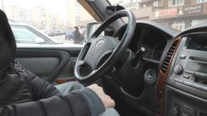 Land Cruiser 100, снимаю руль