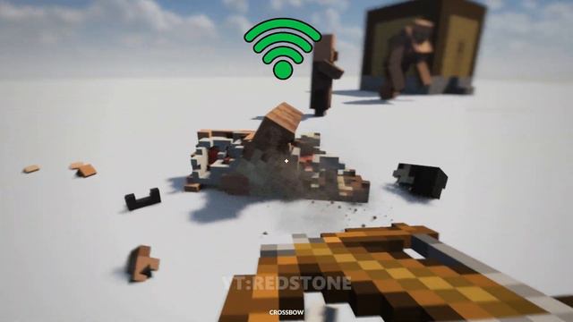villager physics with different Wi-Fi in Minecraft смотреть онлайн