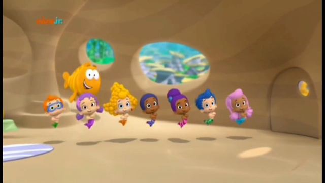Bubble Guppies Outside Song Canción de una fila in German / Alemán / Deutsch смотреть онлайн