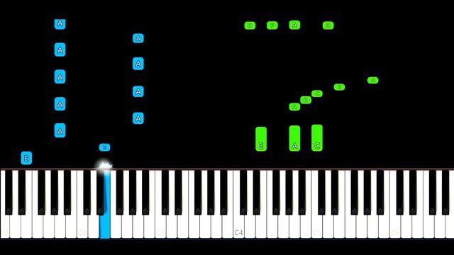 ABBA - Money, Money, Money Piano Tutorial смотреть онлайн
