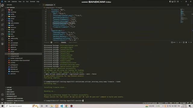 Vuexy Html Laravel admin template with Jetstream смотреть онлайн