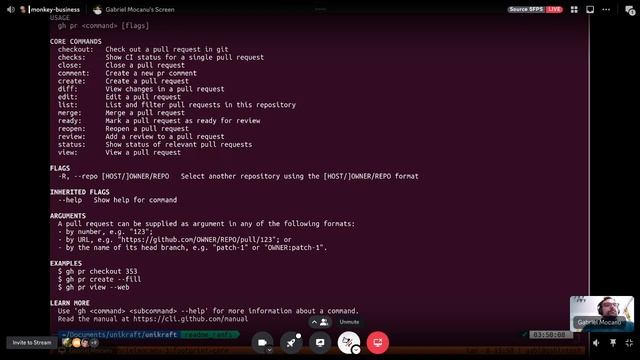 Using the GitHub CLI смотреть онлайн