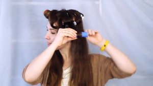 Как красиво завить волосы на термобигуди