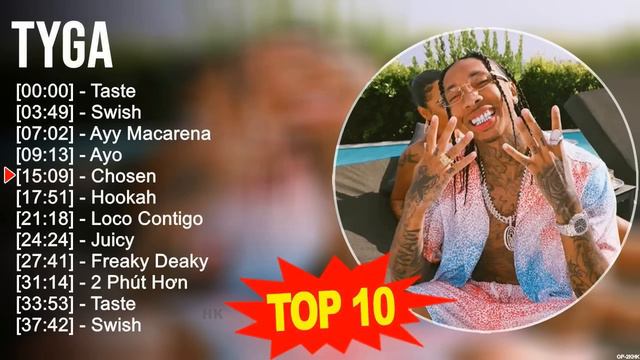 Tyga 2023 MIX ~ Top 10 Best Songs ~ Greatest Hits ~ Full Album смотреть онлайн