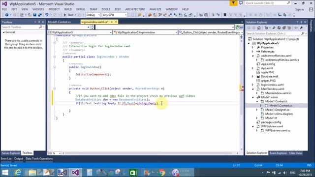 Login window design in WPF смотреть онлайн