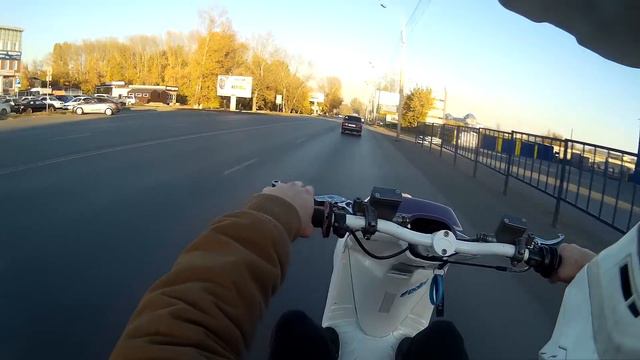 СТАНТ НА YAMAHA BWS | ИЖ ПЛАНЕТА 5 | ПЛАНЫ НА ЗИМУ.... смотреть онлайн